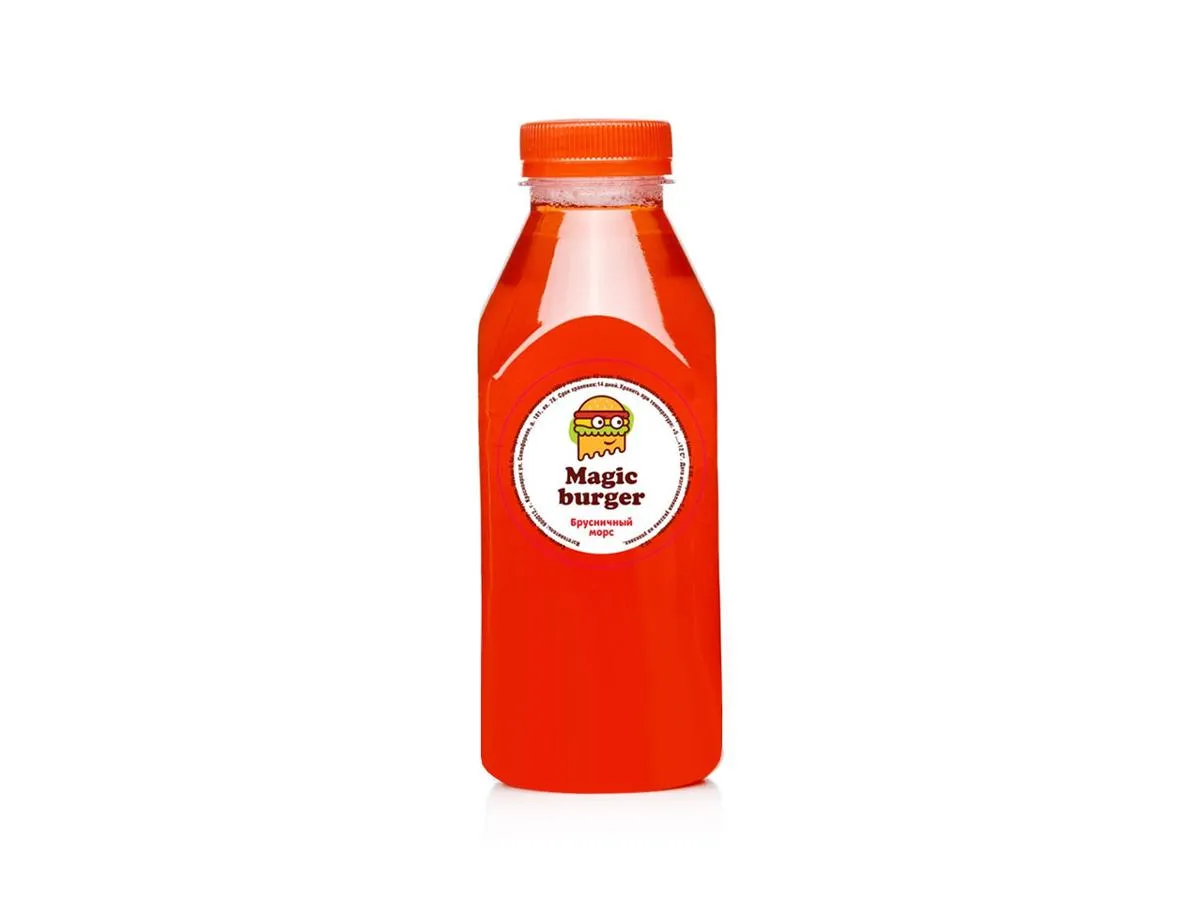 Брусничный морс